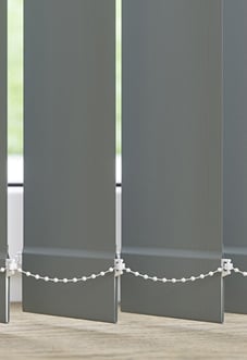 Trinity (FR Blackout), Cosmic Grey - Vertical Blind Slats